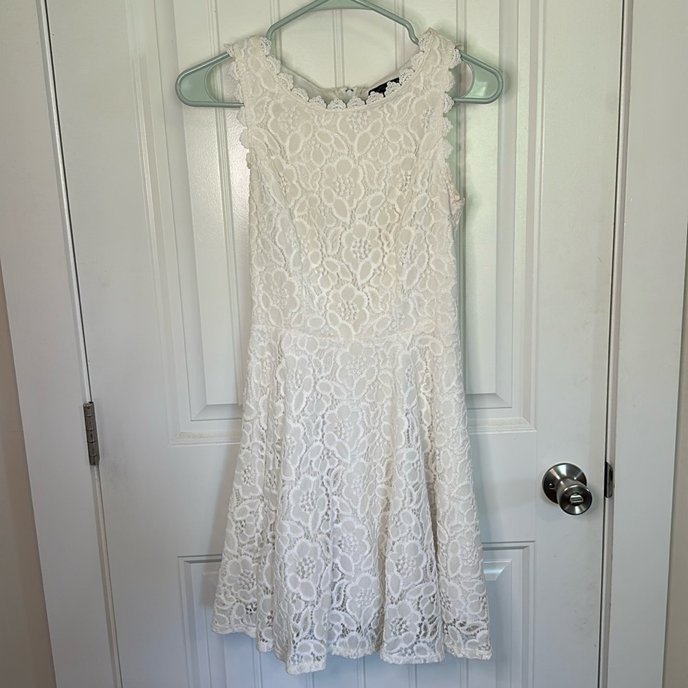 White summer dress